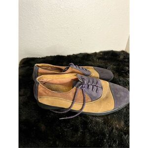 Giorgio Brutini Brown Suede Leather Oxford Mens Shoes ~ Size 11